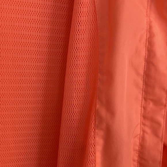 Hind, peach color Windbreaker reflector Jacket with hood. Size S - Picture 6 of 16